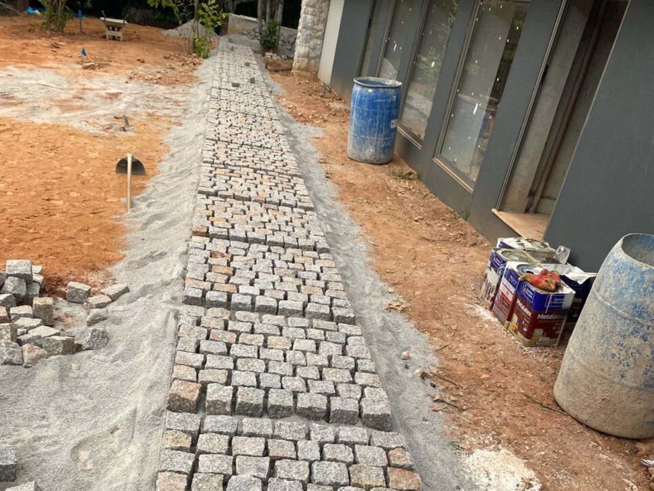 pedras paralelepipedo 10 por 10